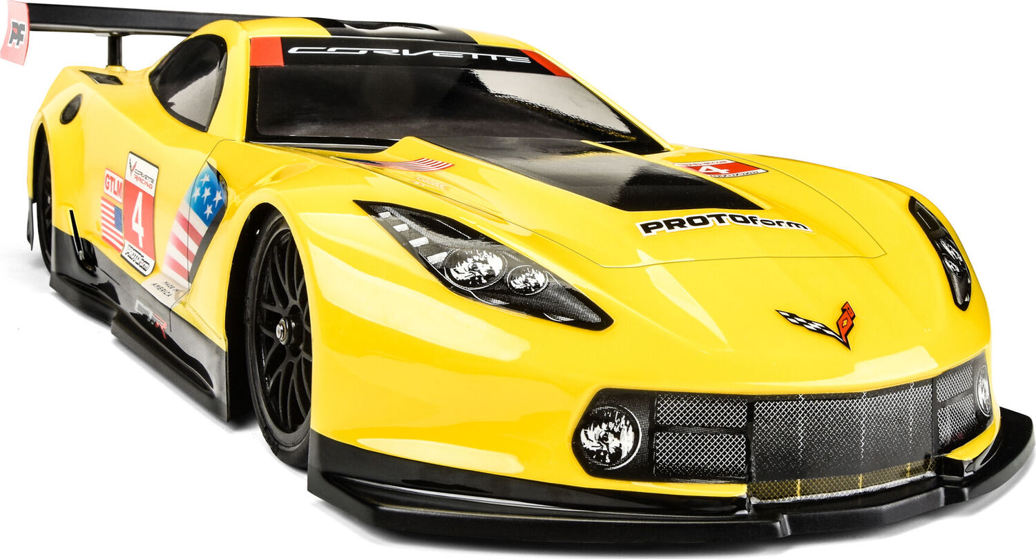 1/10 Chevrolet Corvette C7.R Clear Body: 190mm Touring Car
